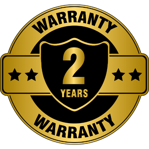 2-Year Warranty